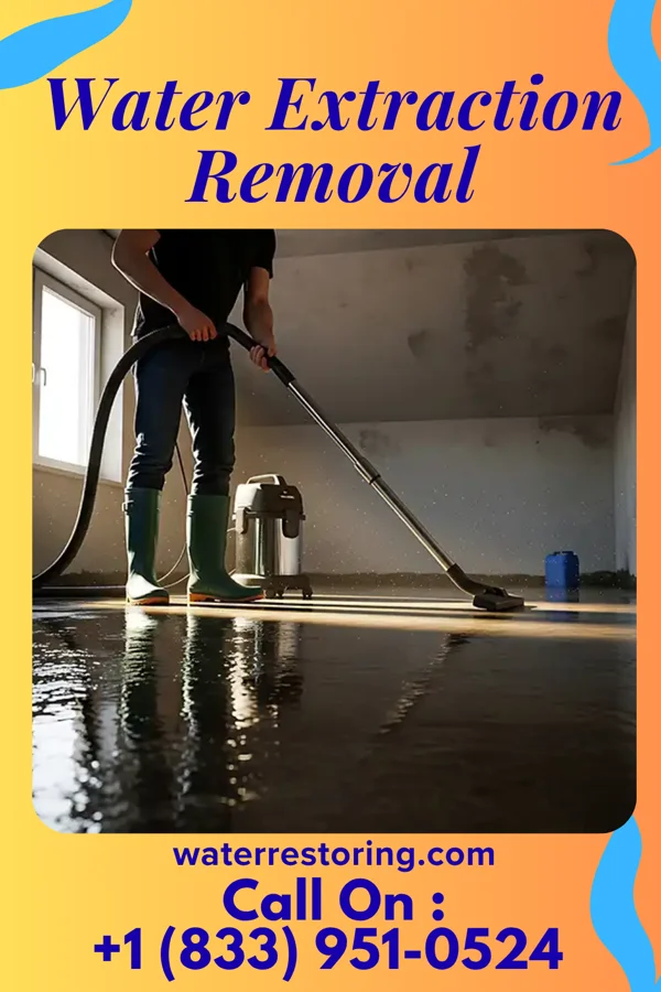 Water Extraction Removal in Ridgeway, SC